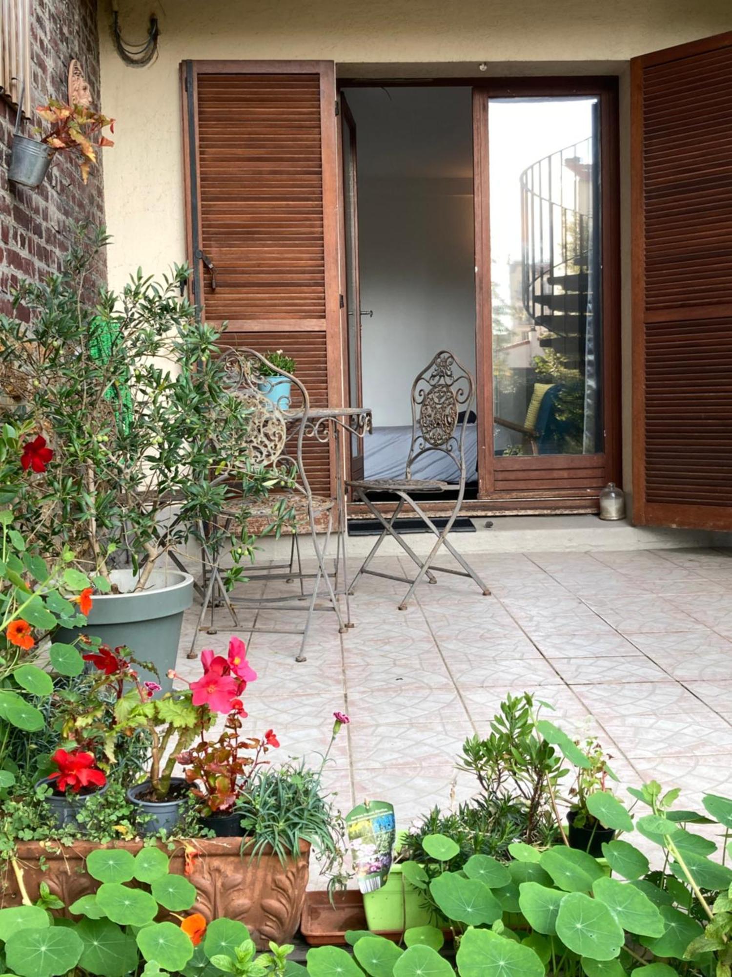 Studio Avec Terrasse Sur Jardin 丰特奈·索斯·博伊斯 外观 照片
